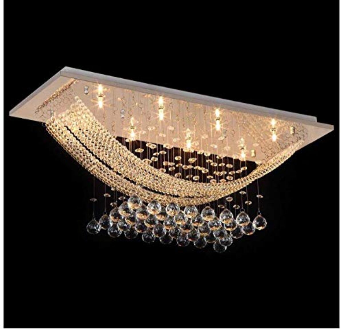 Glass Living Room Ceiling Crystal Chandeliers at Rs 4899/piece in Meerut |  ID: 26966708430
