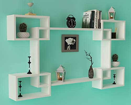 Home Floating Shelves for Wall Décor Storage, Wall high quality Shelves Set of 5