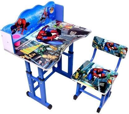 Study Table Chair Set For Kids Unisex Desk For Boys Girls Wood Steel 0 
