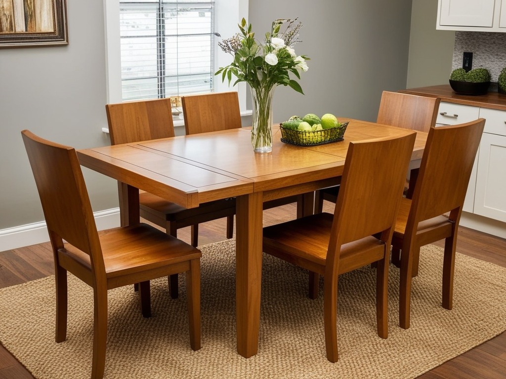 an expandable dining table