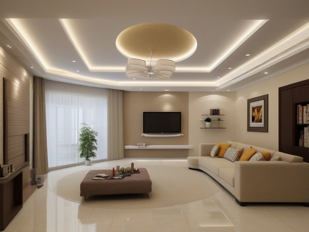 False Ceiling Design ideas with Modern tricks for Living Room