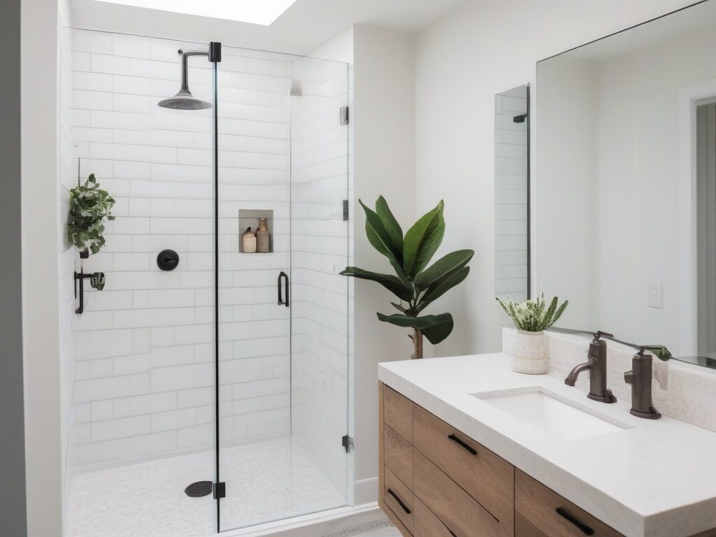 shower remodel ideas using DIY