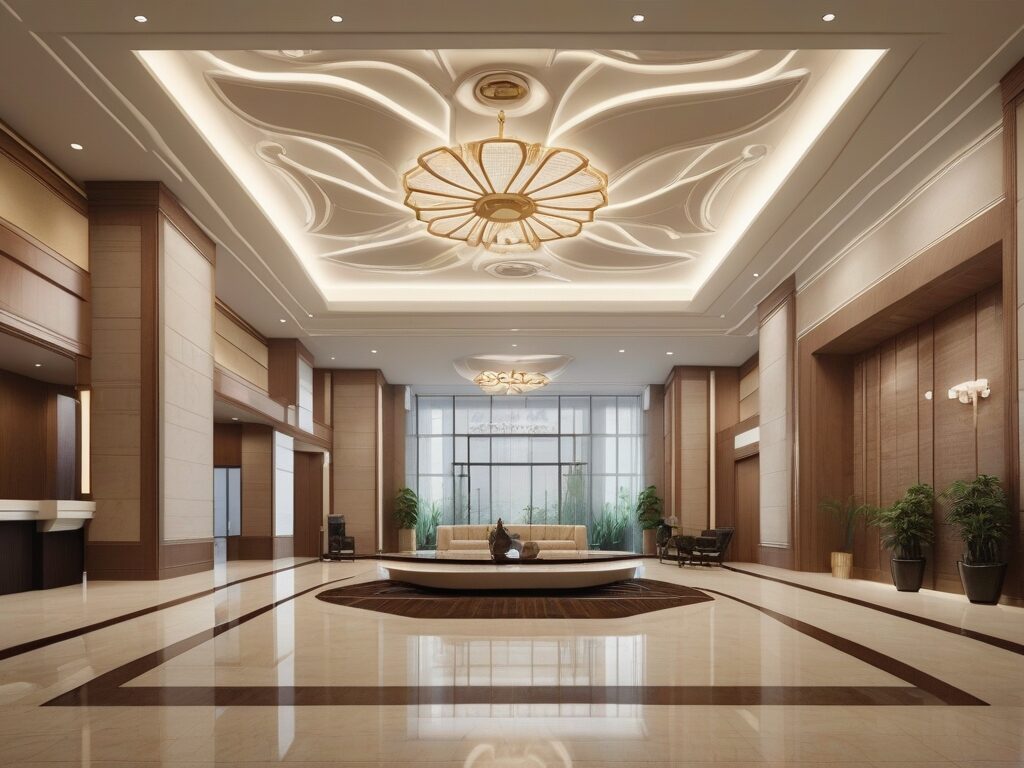 Lobby ceiling design