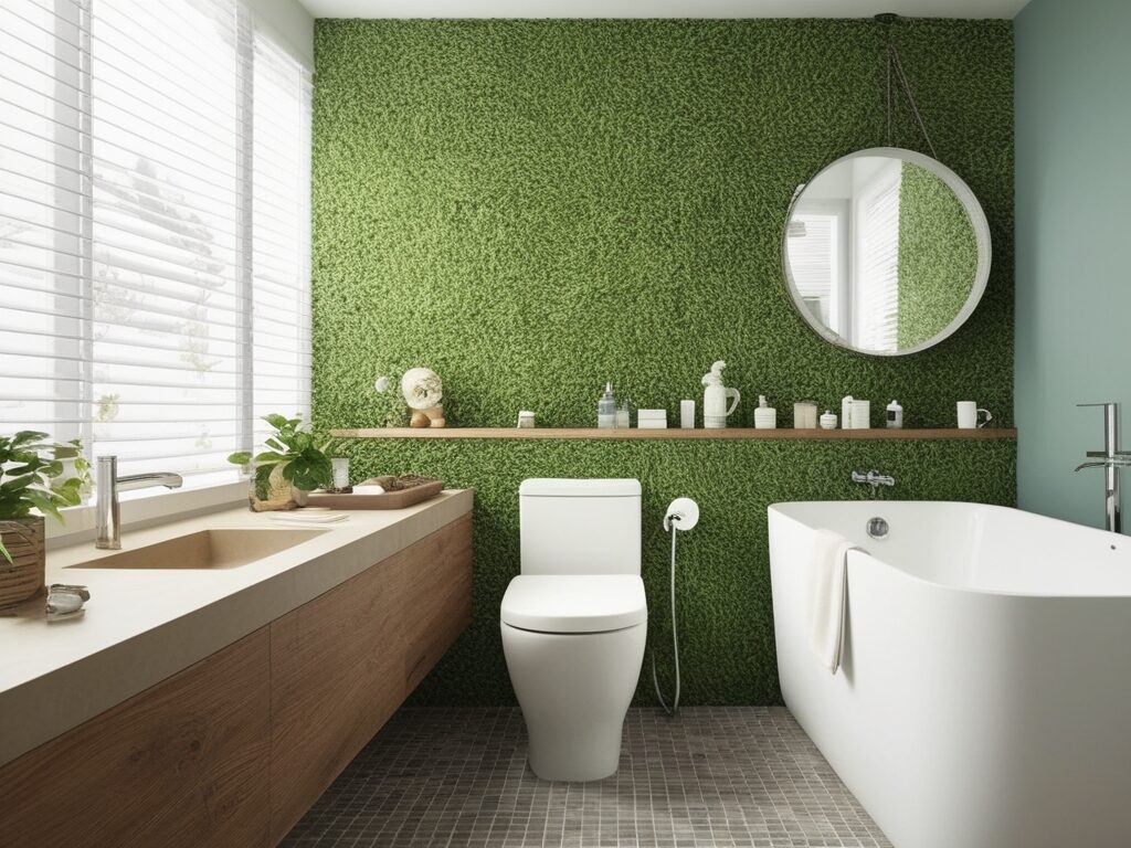 eco bathroom ideas material