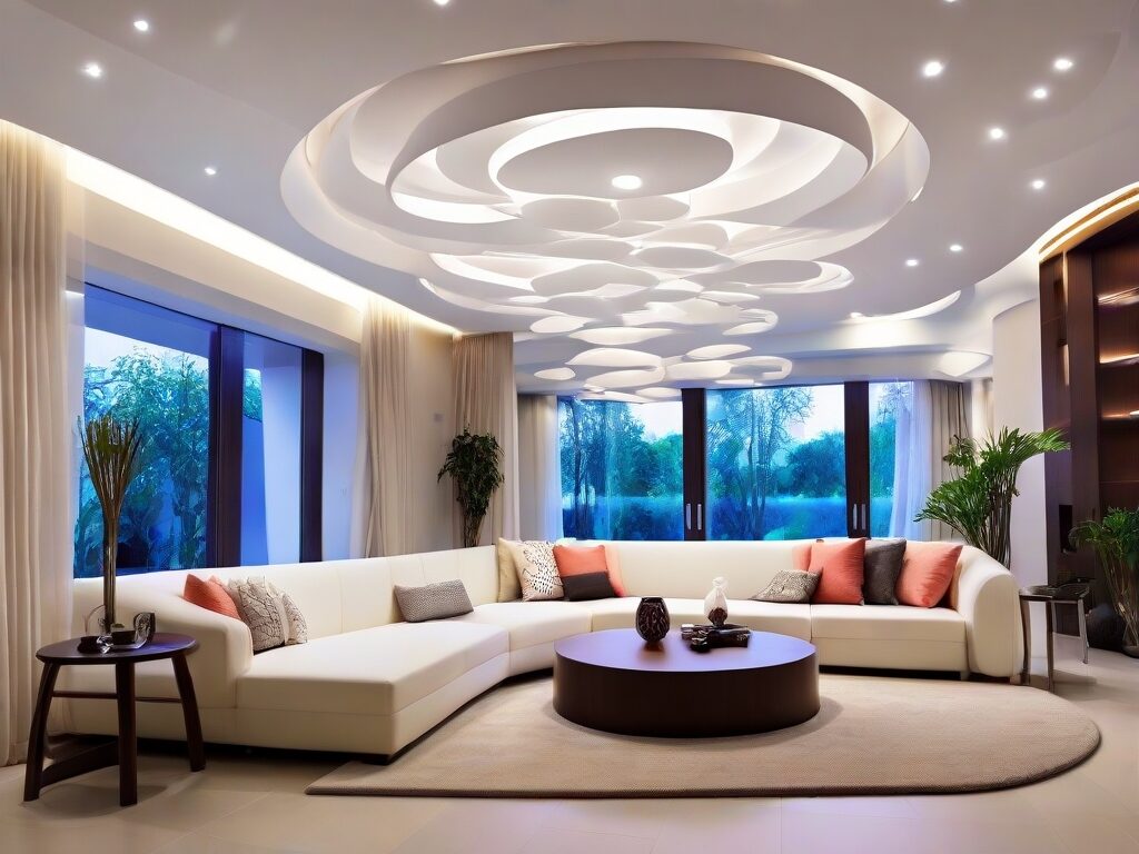 Multi-Level Lighting Pop Ceiling