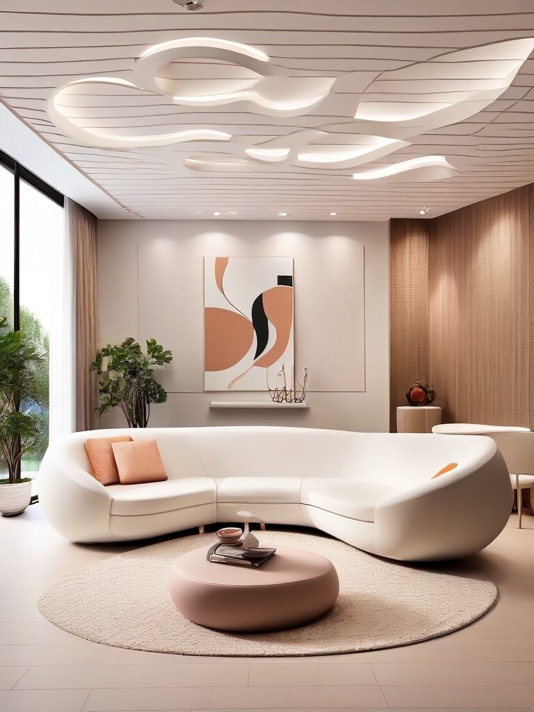 Textured Pop Ceiling Designs