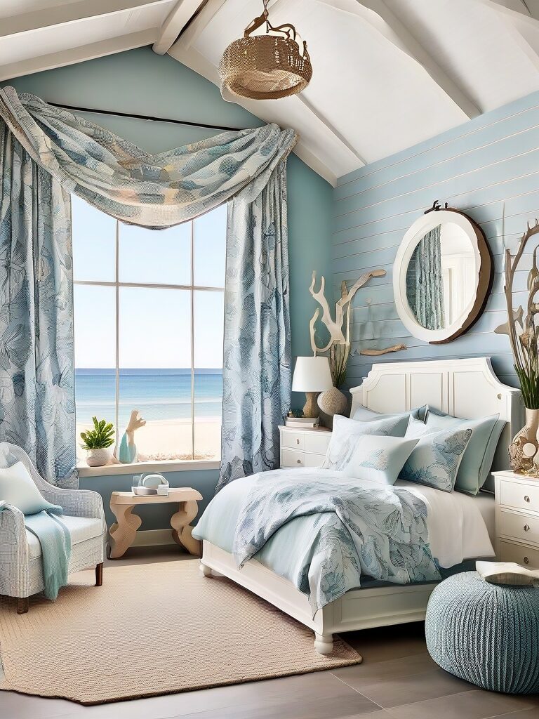 Coastal Retreat the Women Bedroom Theme