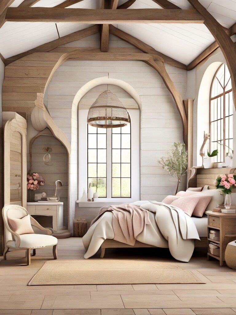 Rustic Charm Women Bedroom Theme