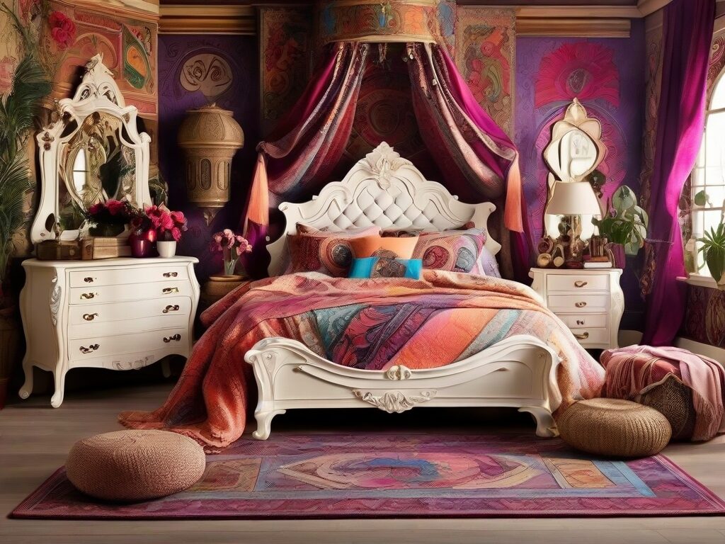 Bohemian Rhapsody Bedroom theme ideas for Women