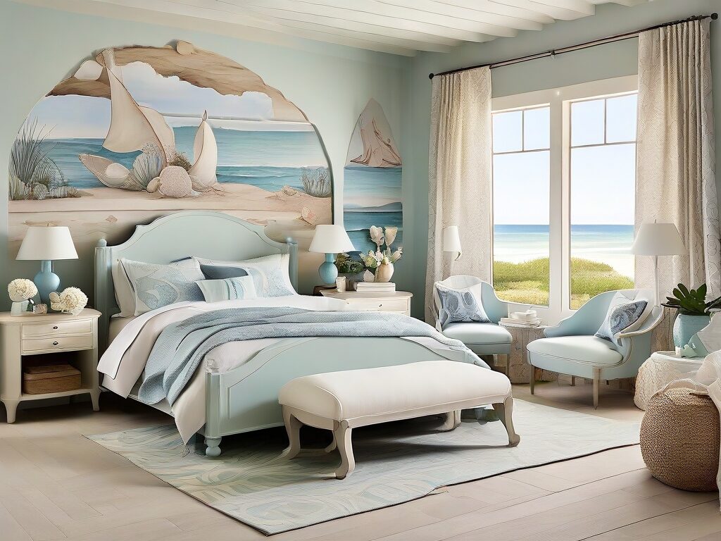 Women Bedroom Theme: Coastal Retreat