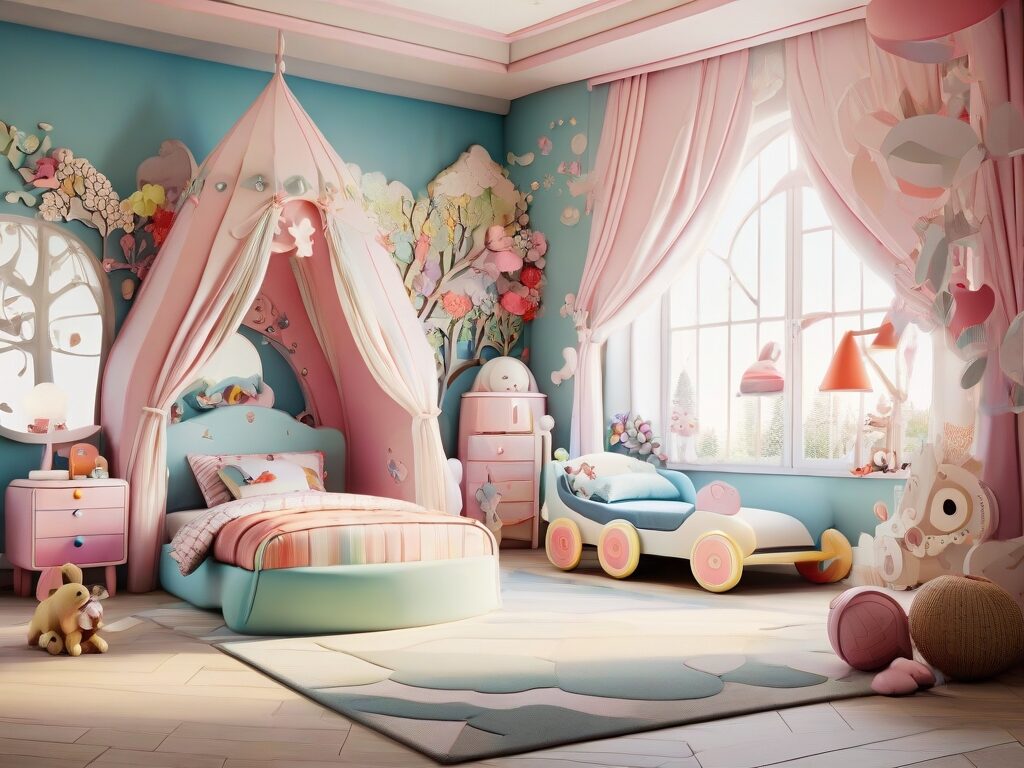 Bringing Whimsy to Life for small bedroom children