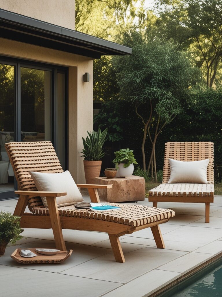 Inspiring DIY Projects from the Community to create outdoor chairs and loungers for patio