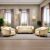 Woodcart Brand 5 Seater Sheesham Solid Wood Sofa Set 3+1+1 Seater with Dark Walnut finish