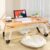 GoRogue Brand Foldable Wooden Mini Laptop Table for Bed, Study Table with Drawer on Bed